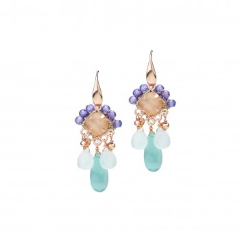 Orecchini con pietre Orecchini con pietre